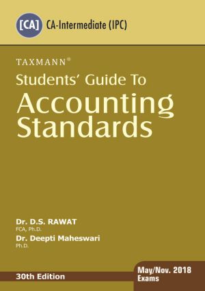 Accounting Standards CA Intermediate Taxmann Book by DS Rawat & Deepti Maheashwari