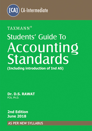 Accounting Standards CA Intermediate Taxmann Book by DS Rawat