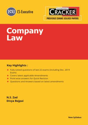 Company law CS Exe (New syllabus) Taxmann Scanner