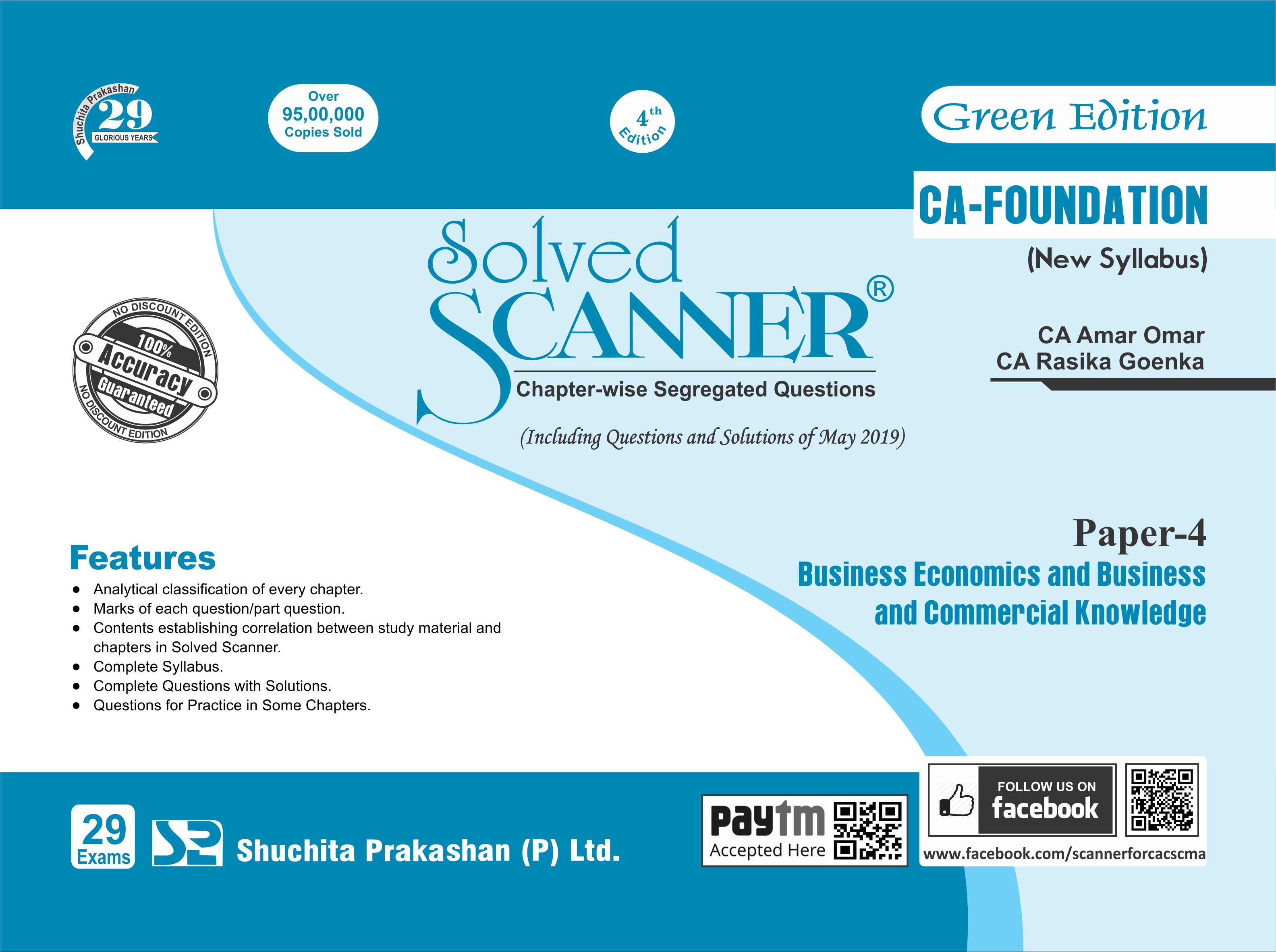 P-4 Business Economics & Business & Commercial Knowledge Solved Scanner CA Foundation (New Syllabus)