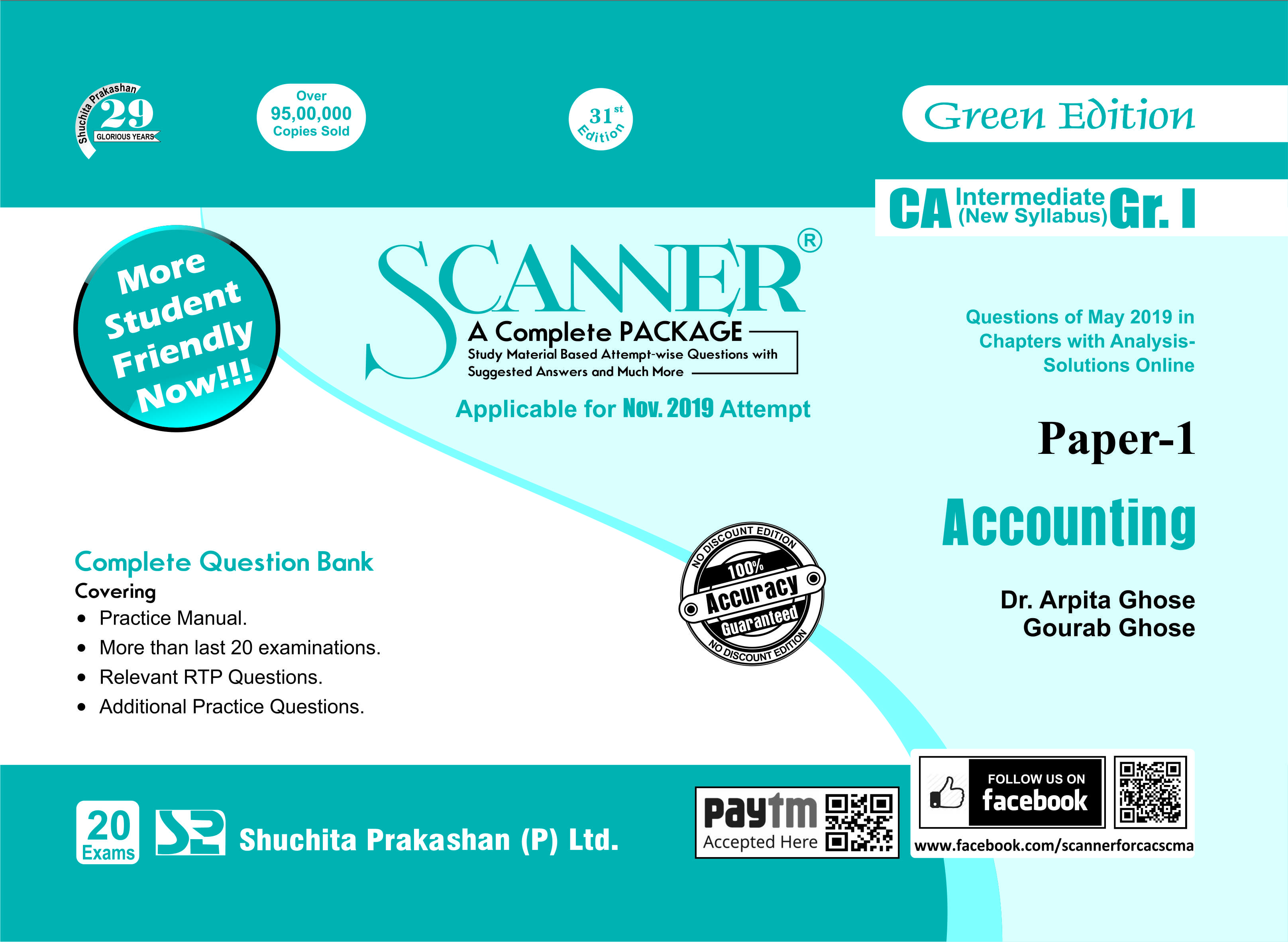 Accounting Solved Scanner CA Inter Group I (New Syllabus) Paper-1