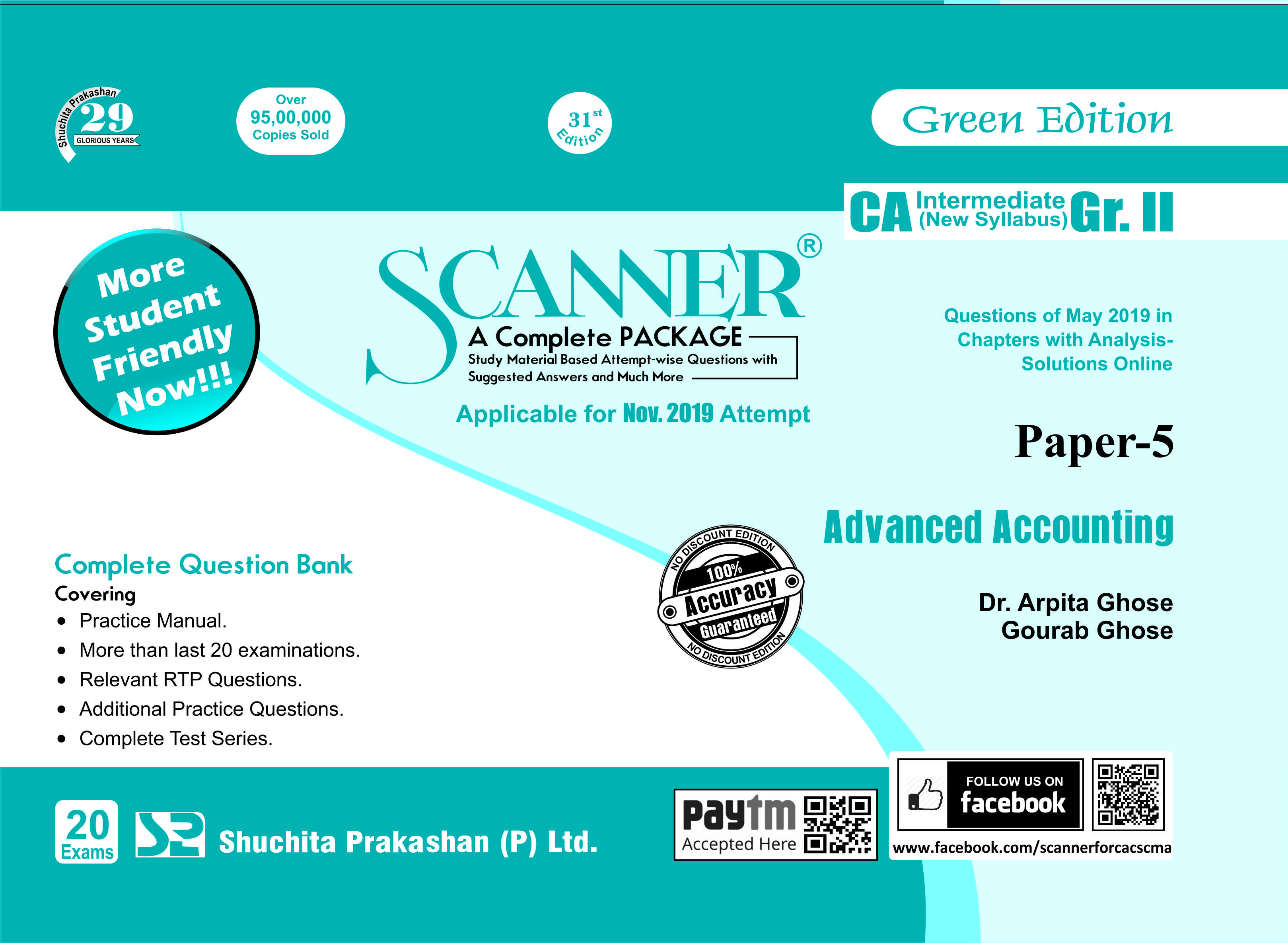 Advance Accounting Solved Scanner CA Inter Group I (New Syllabus) Paper-5