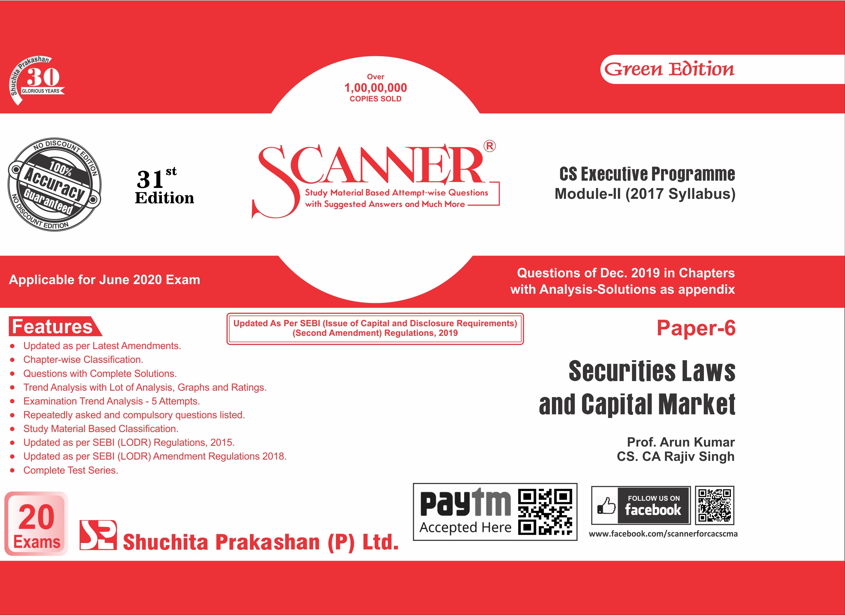 Securities laws & Capital Market Laws Solved Shuchita Scanner